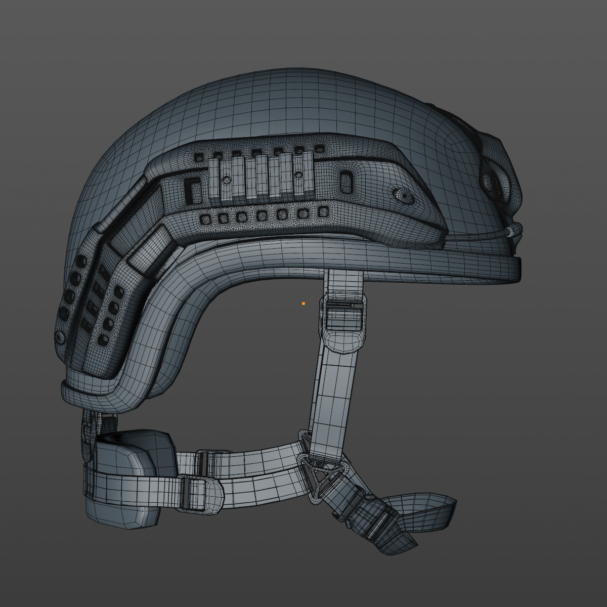 tactical helmet 3d c4d