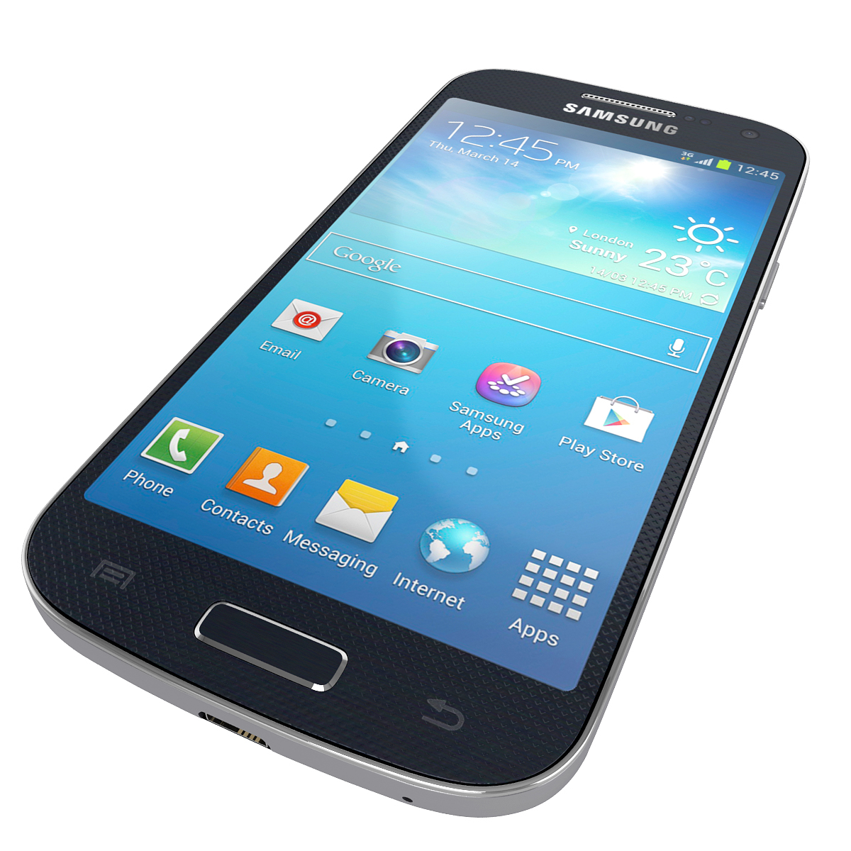 samsung galaxy s4 blue