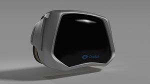 oculus rift 3d model
