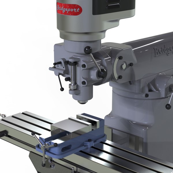 3d bridgeport milling machine
