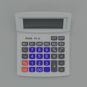 calculator fbx