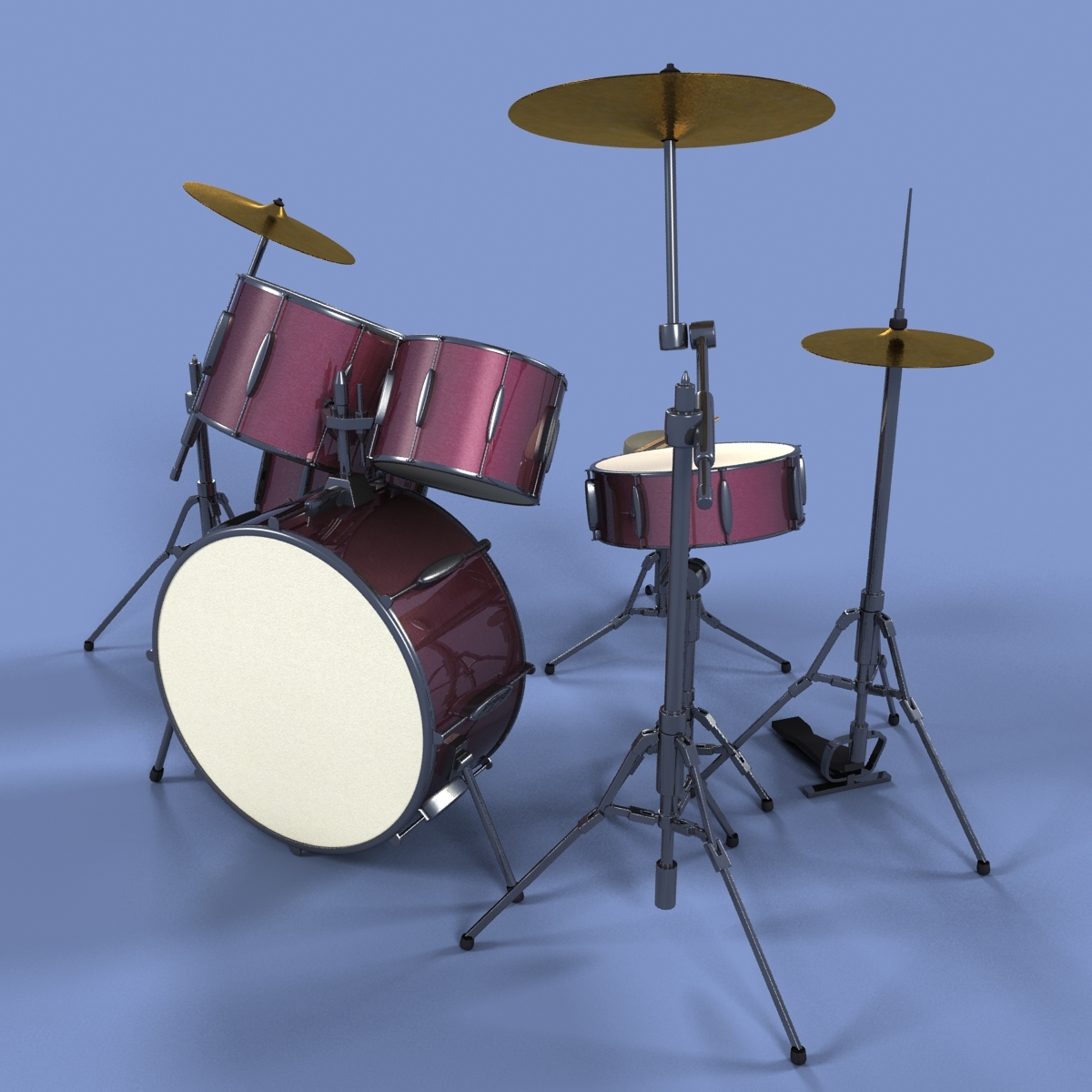 3d drums set