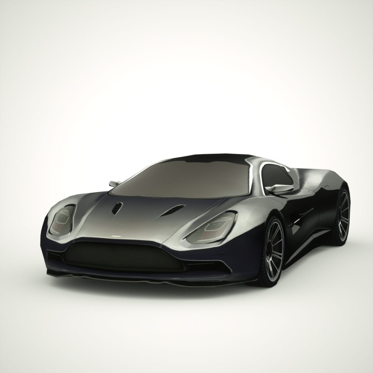 aston martin dbc 2014 3d model