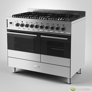 3ds max whirlpool gas range cooker