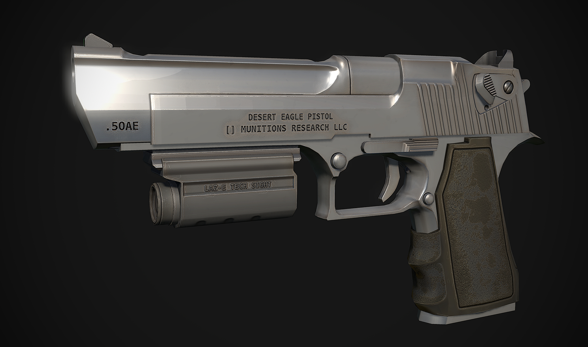 desert eagle 50 3d model