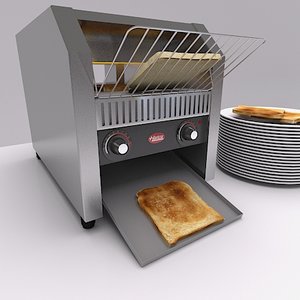 catering toaster 3d model