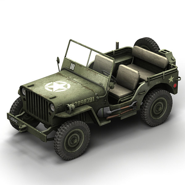 Jeep Willys 3d model