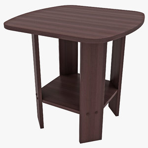3d model furinno end table