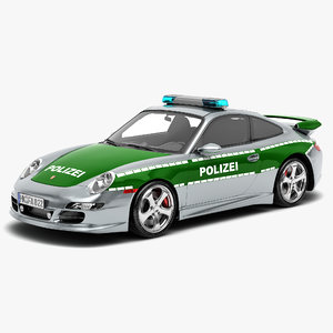 3d model porsche 911 sport vehicle car