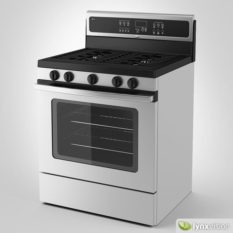 whirlpool gas cooker max free