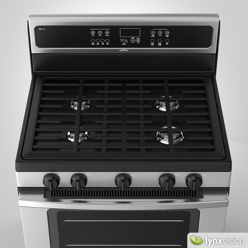 whirlpool gas cooker max free