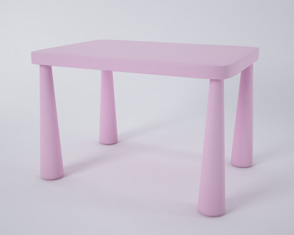 ikea mammut table pink