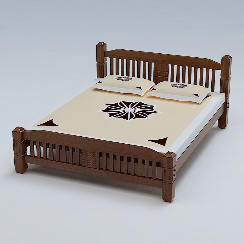 cot and bed