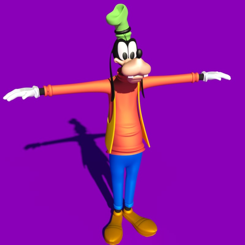 character cartoon goofy max