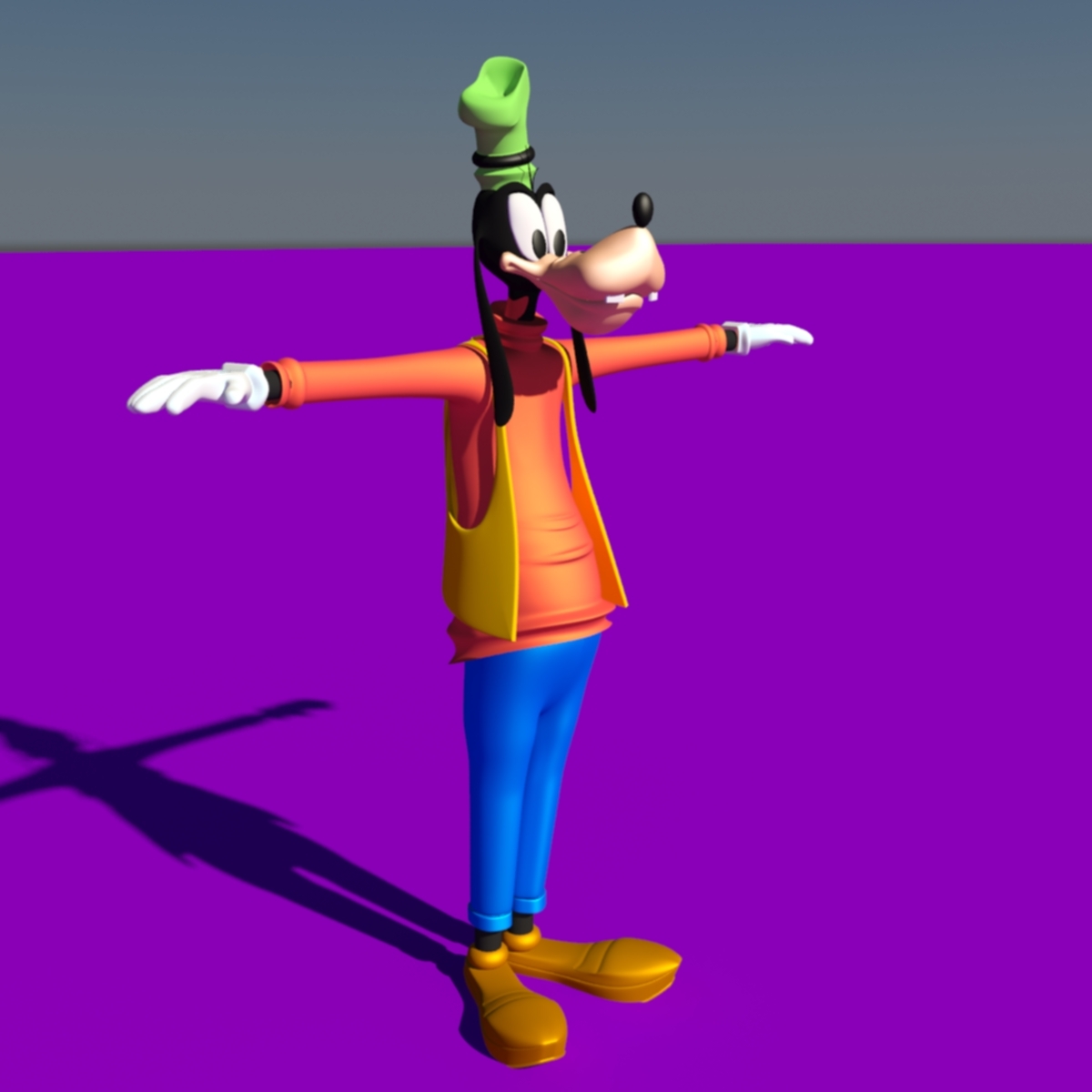 character cartoon goofy max