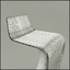 3d vondom wing furniture bar stool model