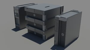 3d model workstations dell