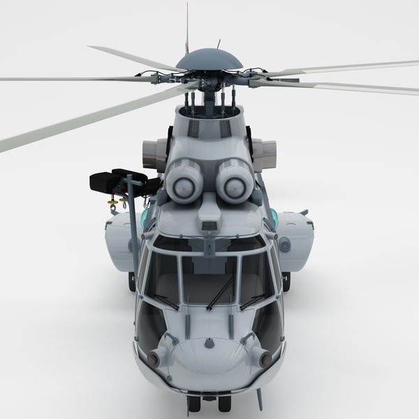 Eurocopter Ec725 Caracal Tactical 3d Model