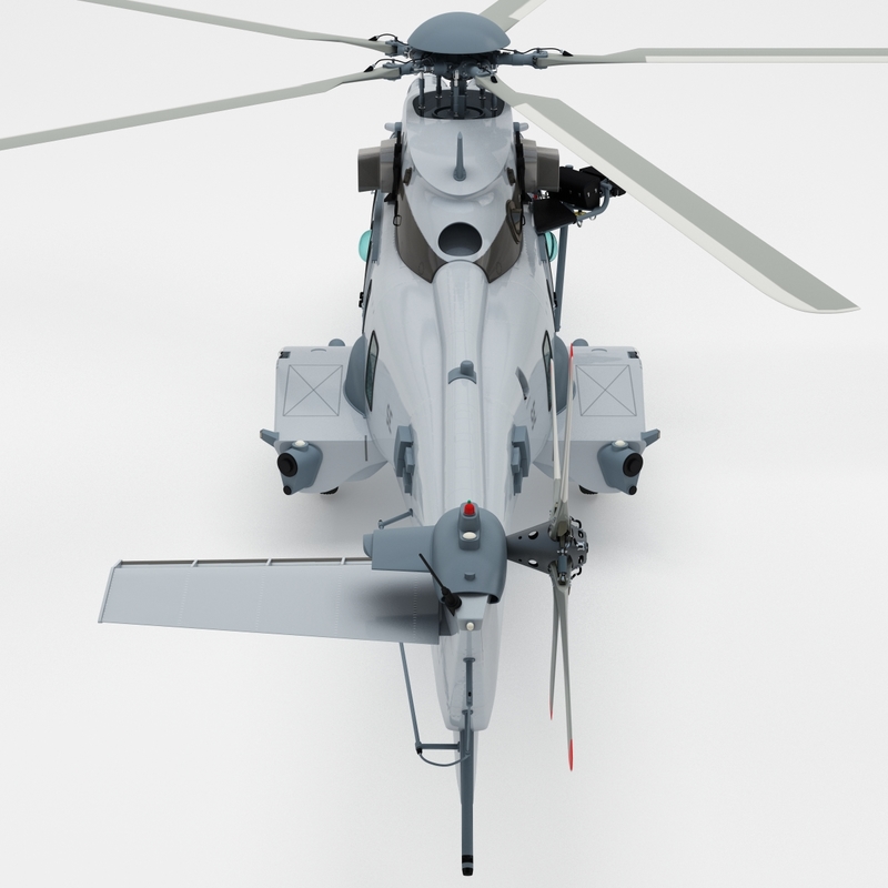 Eurocopter Ec725 Caracal Tactical 3d Model