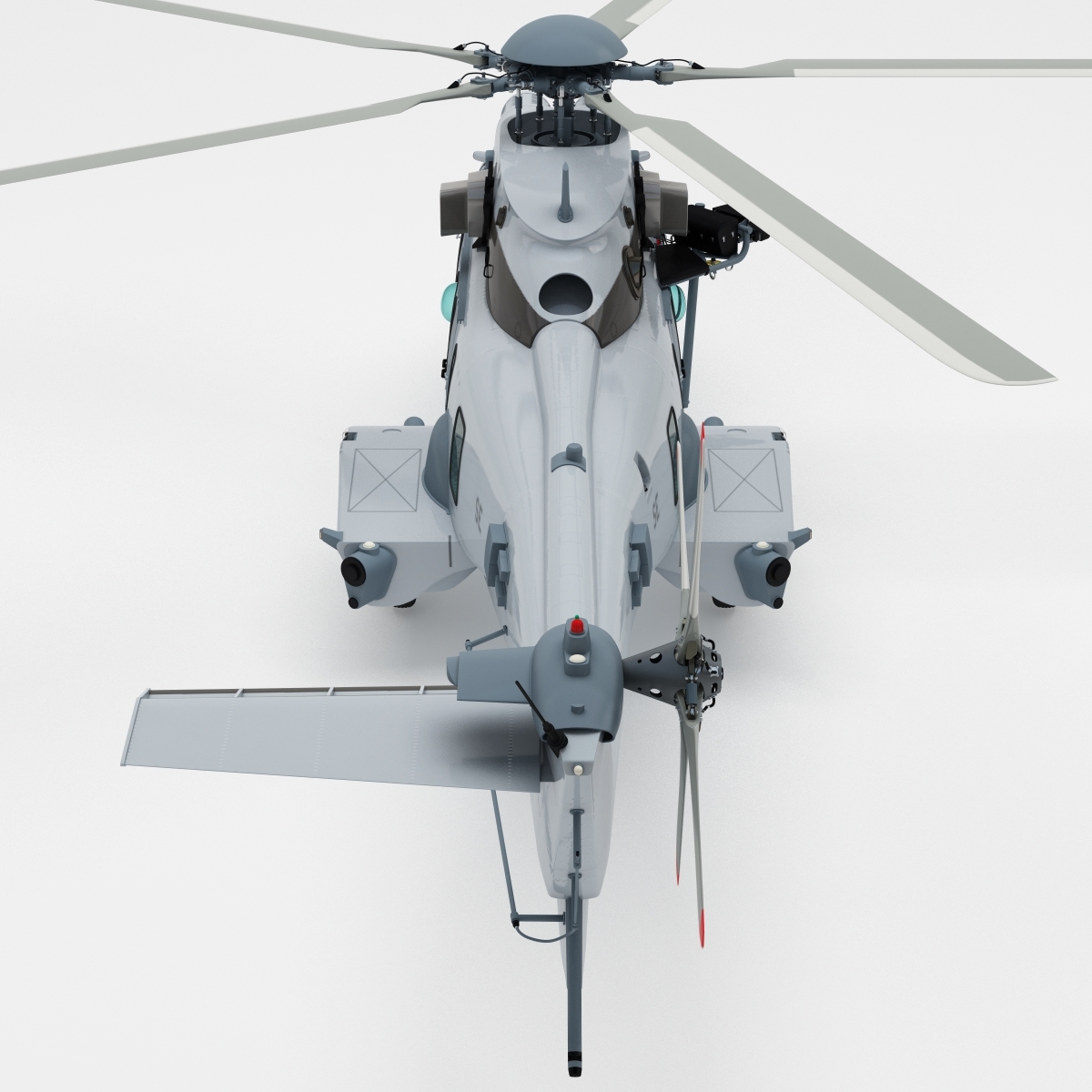 eurocopter ec725 caracal tactical 3d model