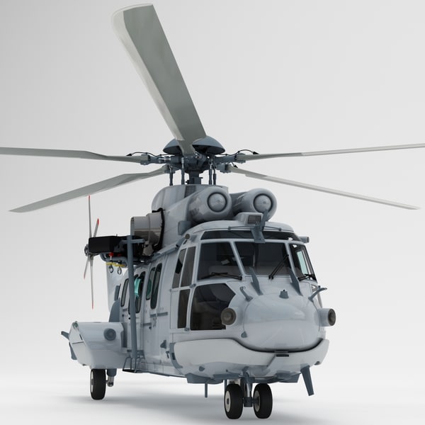 Eurocopter Ec725 Caracal Tactical 3d Model