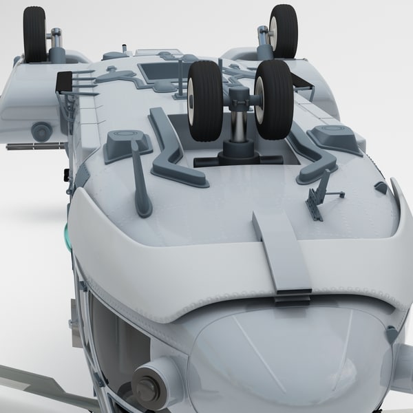 Eurocopter Ec725 Caracal Tactical 3d Model