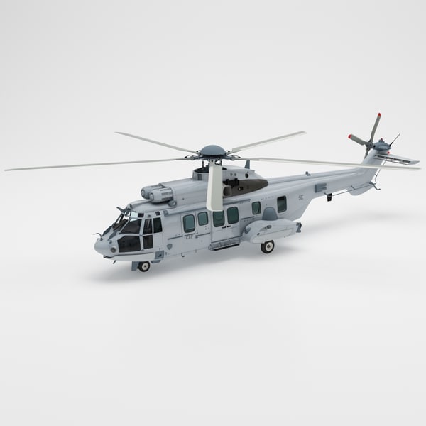 Eurocopter Ec725 Caracal Tactical 3d Model