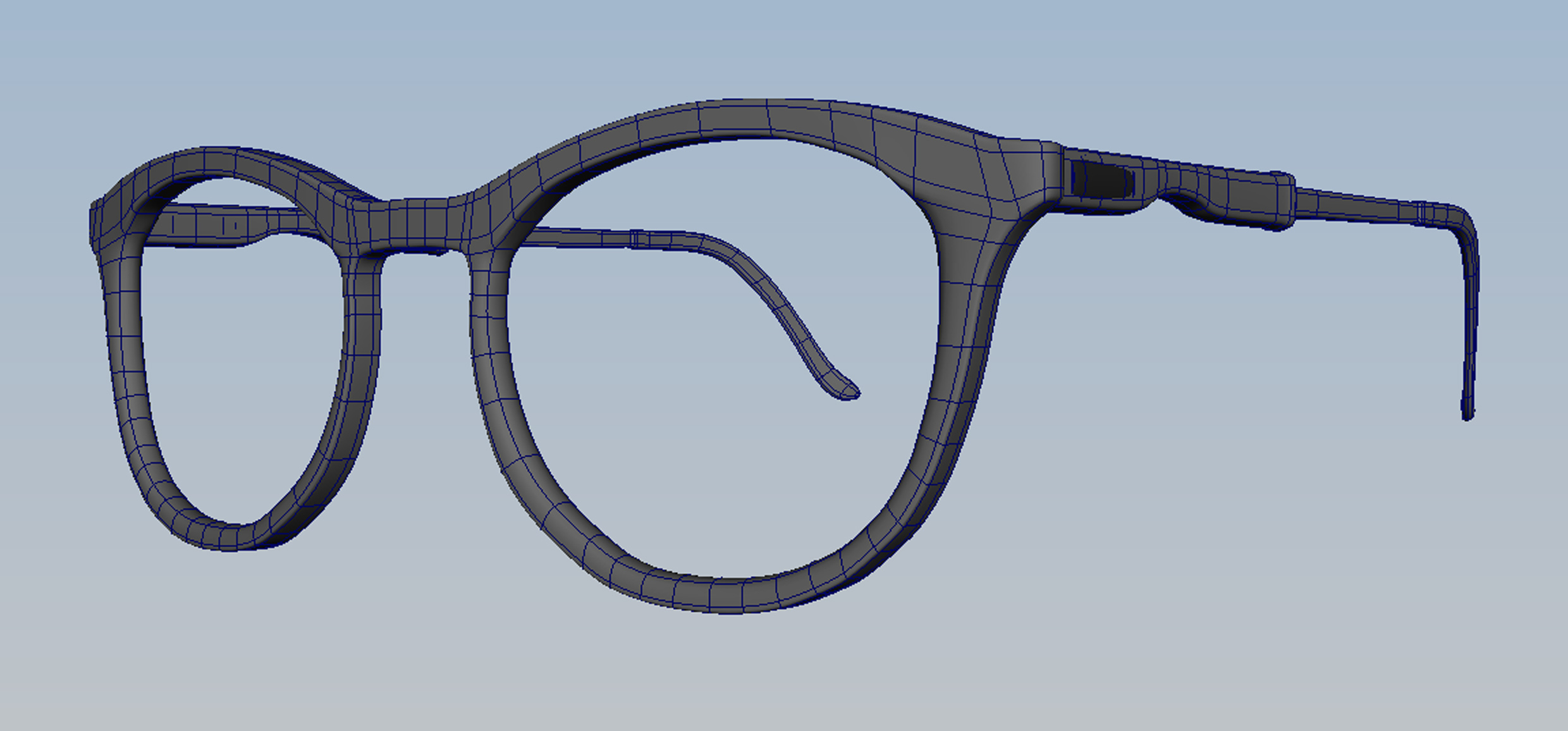 Free Glasses 3d Model