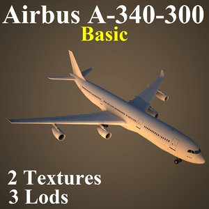 airbus basic 3d model