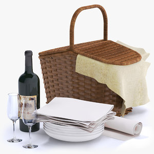 picnic basket wine bottle max