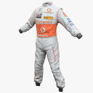 racing driver clothes 2 3d 3ds