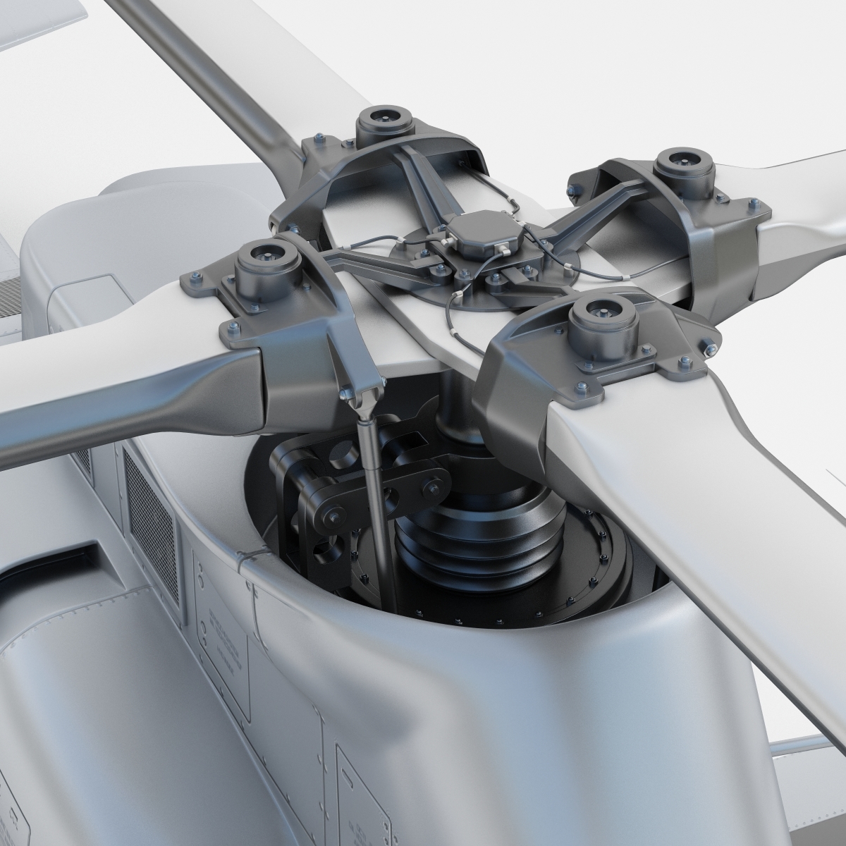 bell ah-1z viper helicopter 3ds