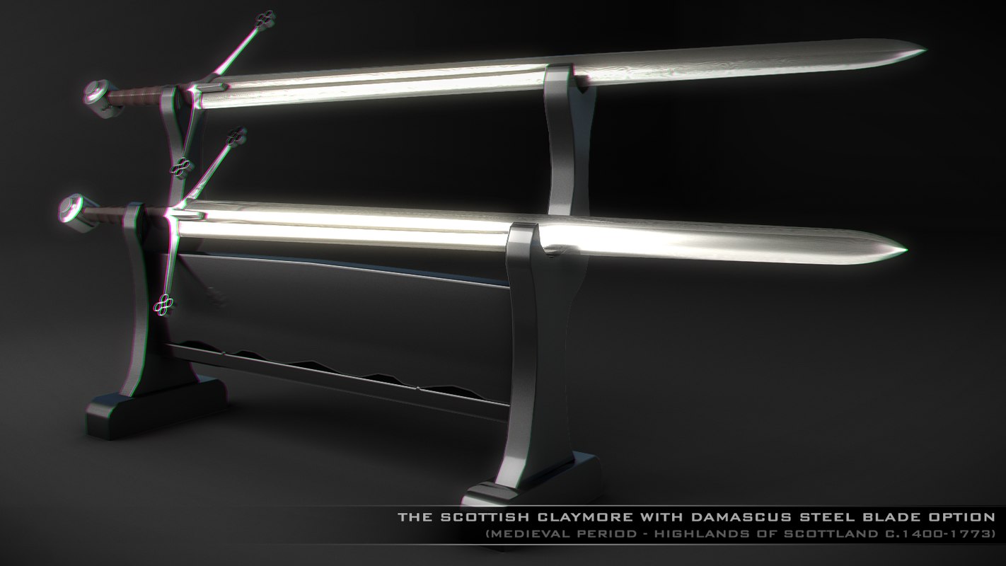 3d sword claymore - model