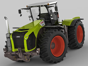 claas xerion tractor 3d 3ds