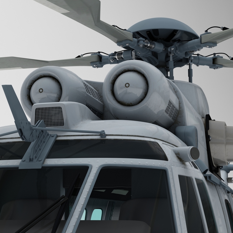 3d Eurocopter Ec725 Caracal Tactical