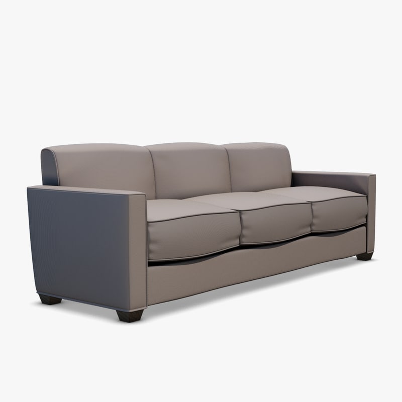 manhattan sofa 3d obj