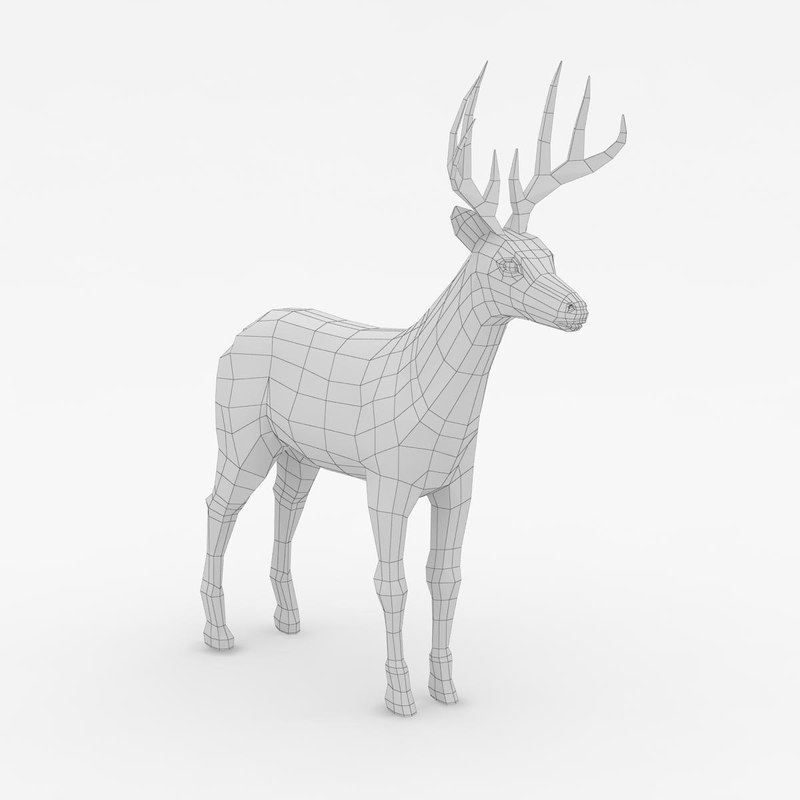 Deer 3d model