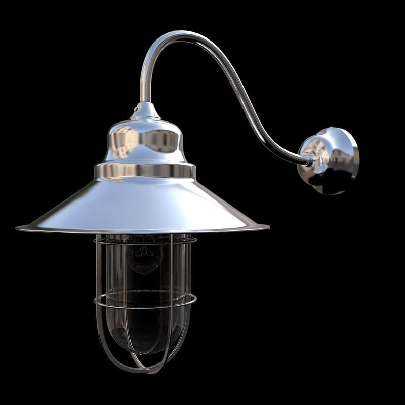 vintage lamp 3d model