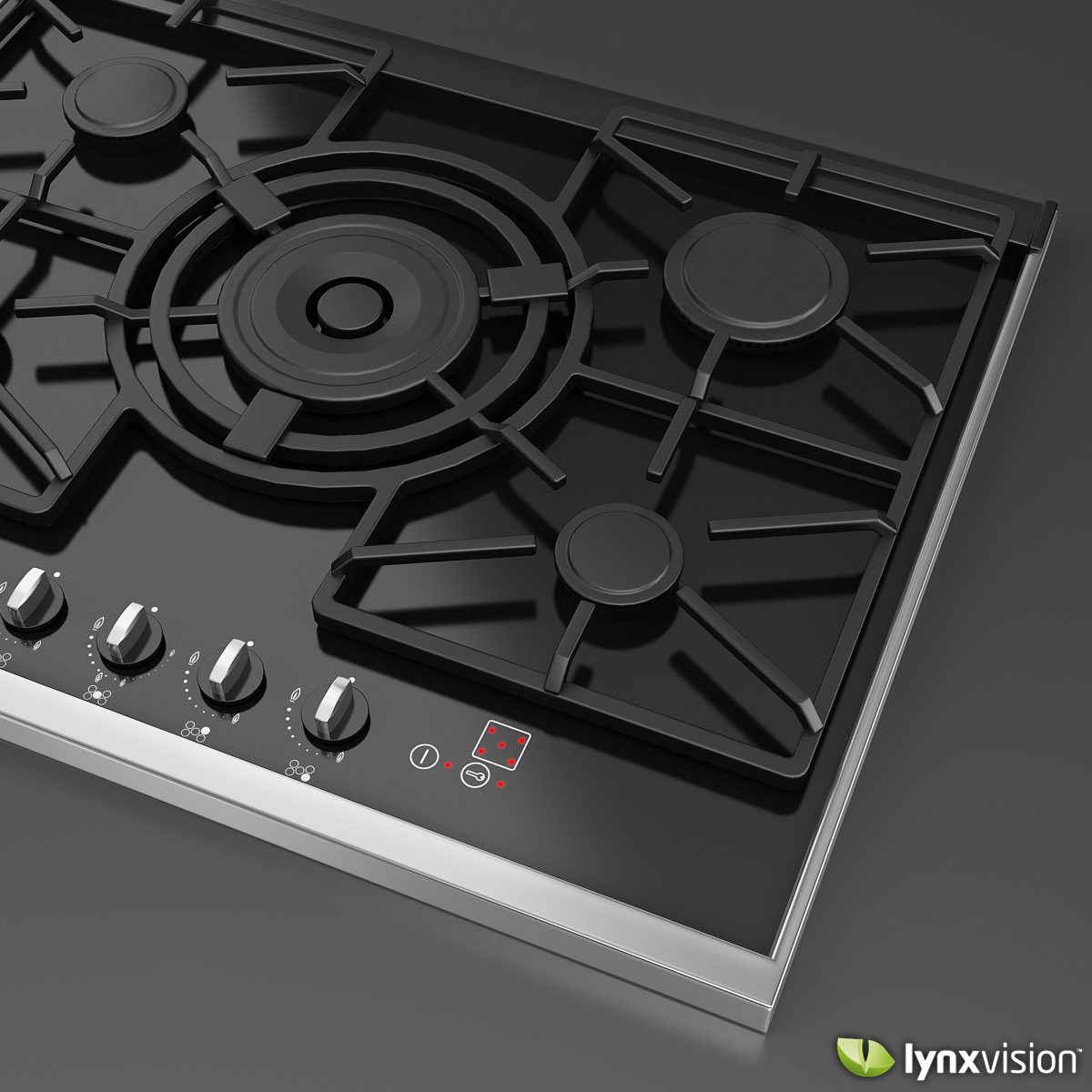 Extra Gas Hob Neff 3d Model