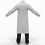 3d model doctor clothes