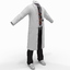 3d model doctor clothes