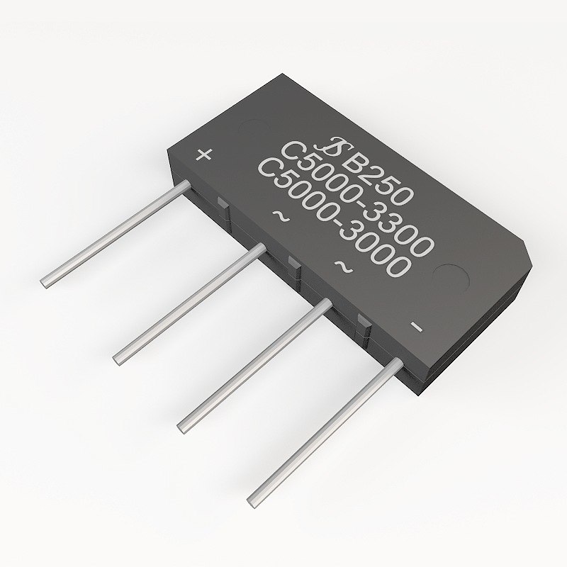 3d model of diode bridge