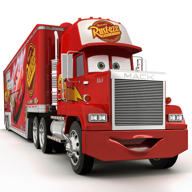 pixar cars truck