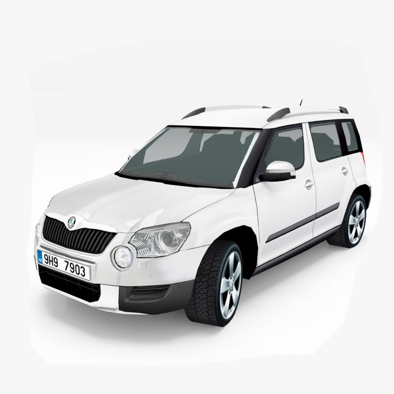 Skoda 3d model free