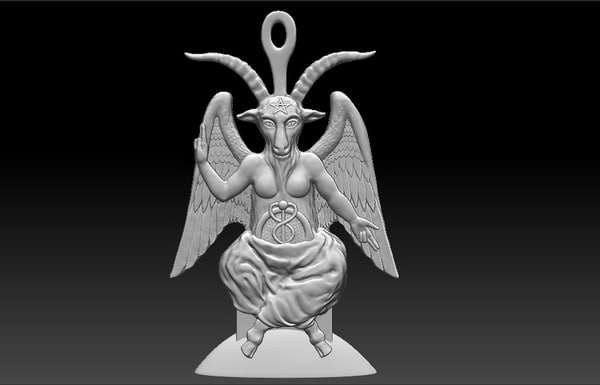 3d魔鬼模型