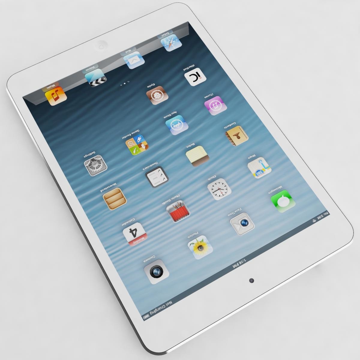 max apple ipad mini white