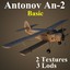 3d model antonov 2 basic aircraft