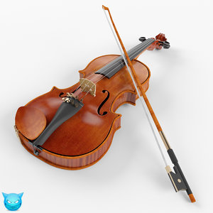 3d violin bow