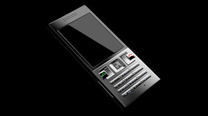 cellphone sony ericsson t700 3d model
