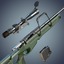 sv-98 sniper rifle 1p69 c4d